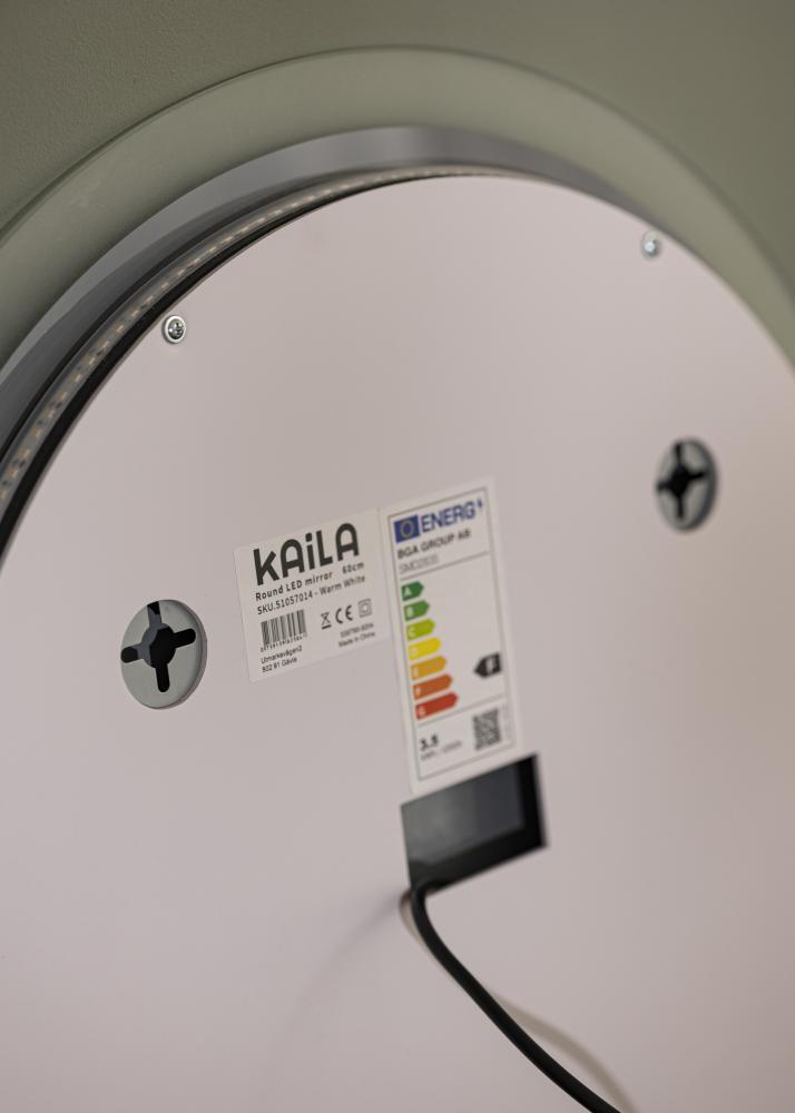 KAILA Specchio Circular LED 60 cm Ø