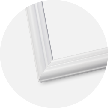 Cornice Siljan Vetro acrilico Bianco 50x50 cm