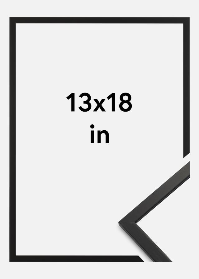 Cornice Edsbyn Vetro acrilico Nero 13x18 inches (33,02x45,72 cm)