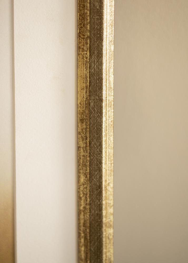 Cornice Nyhyttan Oro antico - Dimensioni personalizzabili