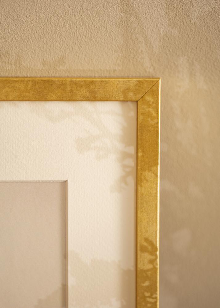 Cornice Ares Vetro Acrilico Oro 50x65 cm