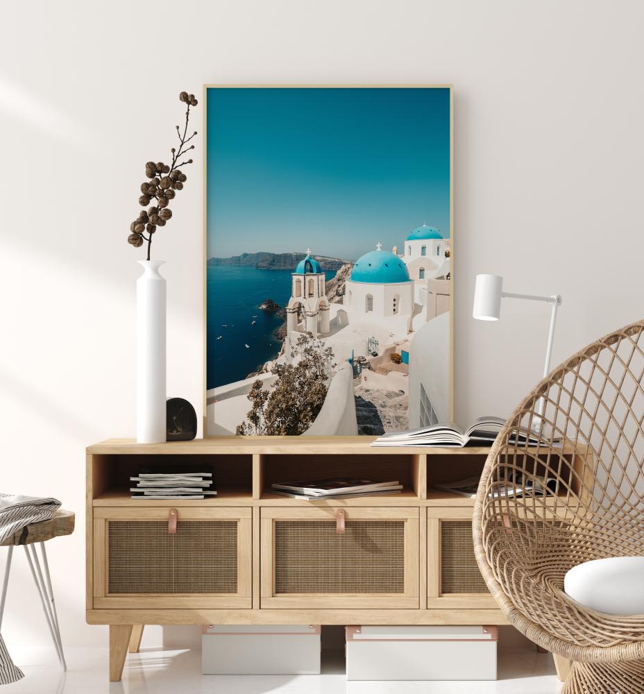 Poster Grecia Blu