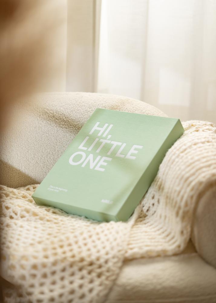 KAILA HI LITTLE ONE Menta - Coffee Table Photo Album (60 Pagine nere)