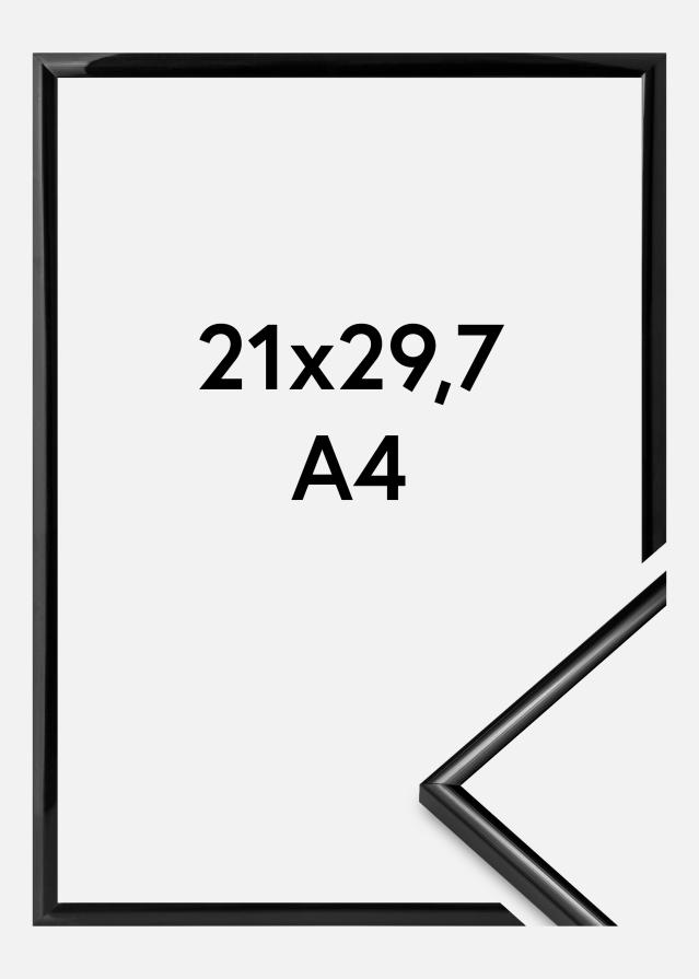 Cornice Scandi Vetro acrilico Nero 21x29,7 cm (A4)