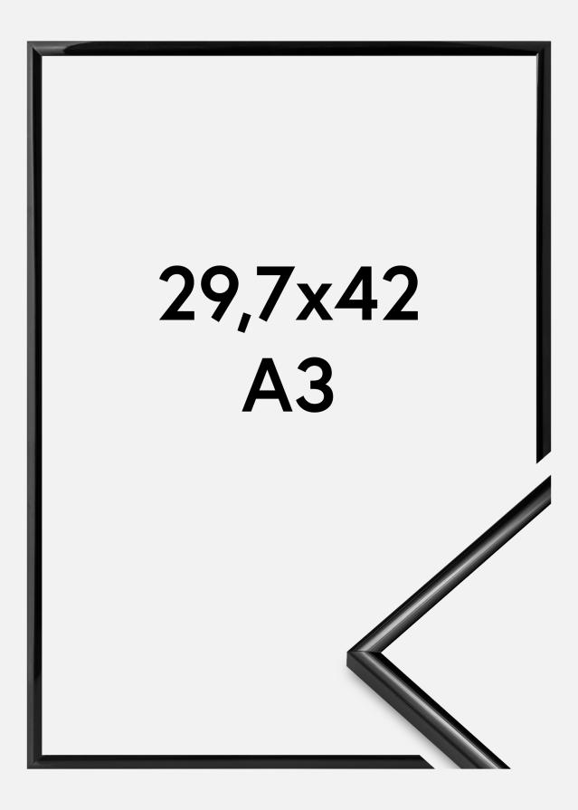 Cornice Scandi Vetro acrilico Nero 29,7x42 cm (A3)