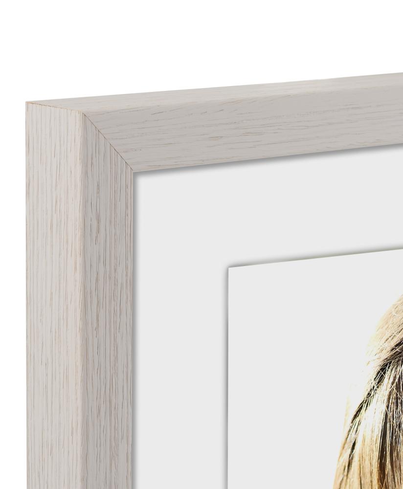 Cornice Björkö - Grigio chiaro con venature - Dimensioni personalizzabili