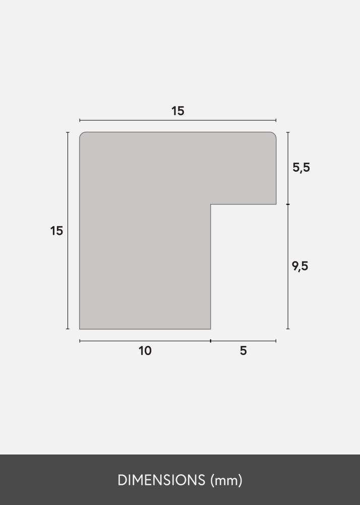 Cornice Trendy Noce 13x18 cm