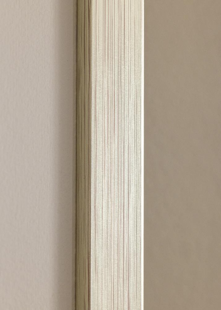 Cornice Silver Wood Vetro acrilico 50x75 cm