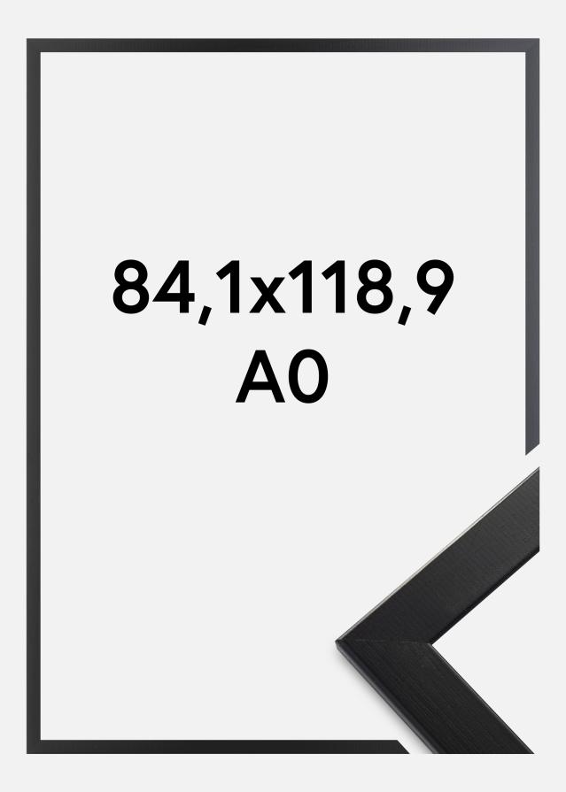 Cornice Trendline Vetro acrilico Nero 84,1x118,9 cm (A0)