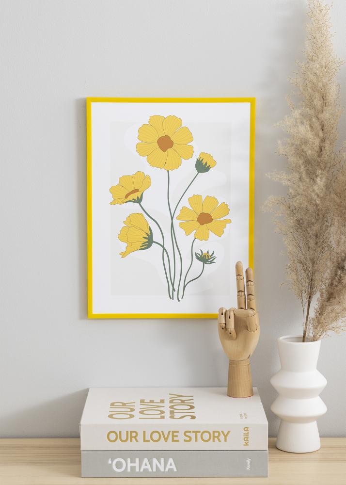 Cornice New Lifestyle Vetro acrilico Giallo 29,7x42 cm (A3)