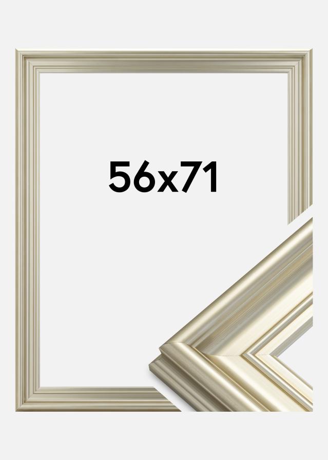 Cornice Mora Premium Argento 56x71 cm