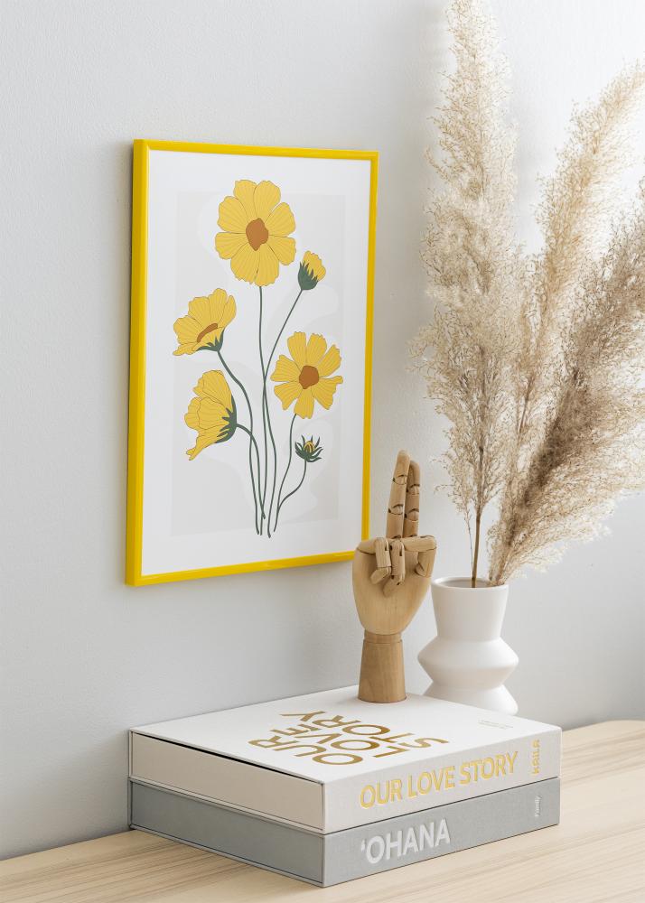 Cornice New Lifestyle Vetro acrilico Giallo 42x59,4 cm (A2)