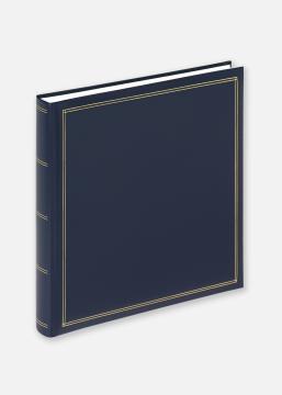 Monza Album Classic Blu - 34x33 cm (60 Pagine bianche / 30 fogli)