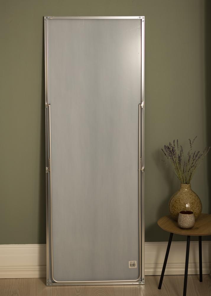 Specchio Tall Rectangle Argento 55x150 cm