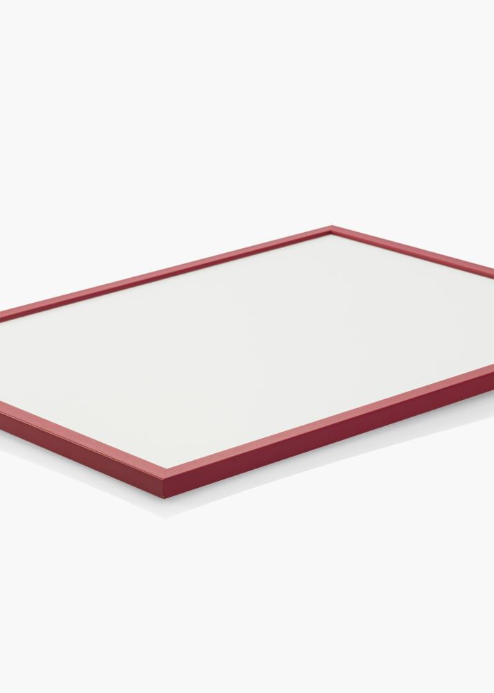 Cornice Edsbyn Rosso 13x18 cm - Passe-partout Nero 10x12 cm