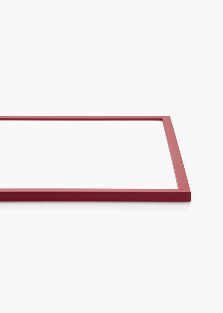 Cornice Edsbyn Rosso 30x40 cm - Passe-partout Nero 18x27 cm