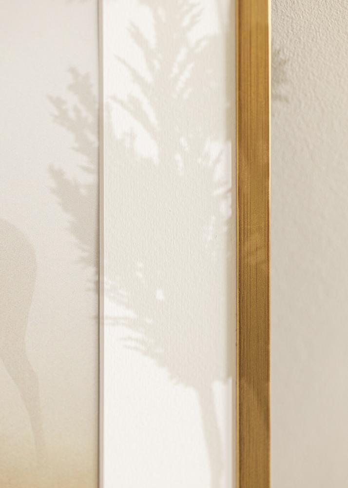 Cornice Edsbyn Vetro acrilico Oro 25x60 cm