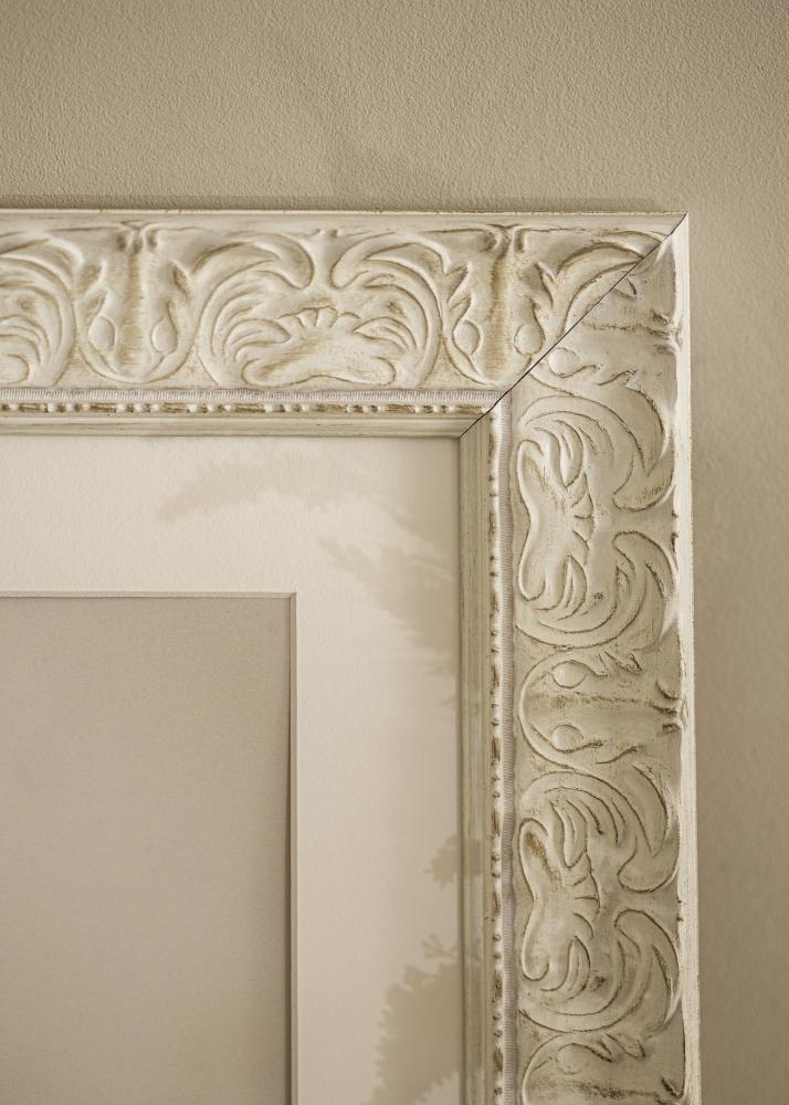 Cornice Durham Bianco - Dimensioni personalizzabili