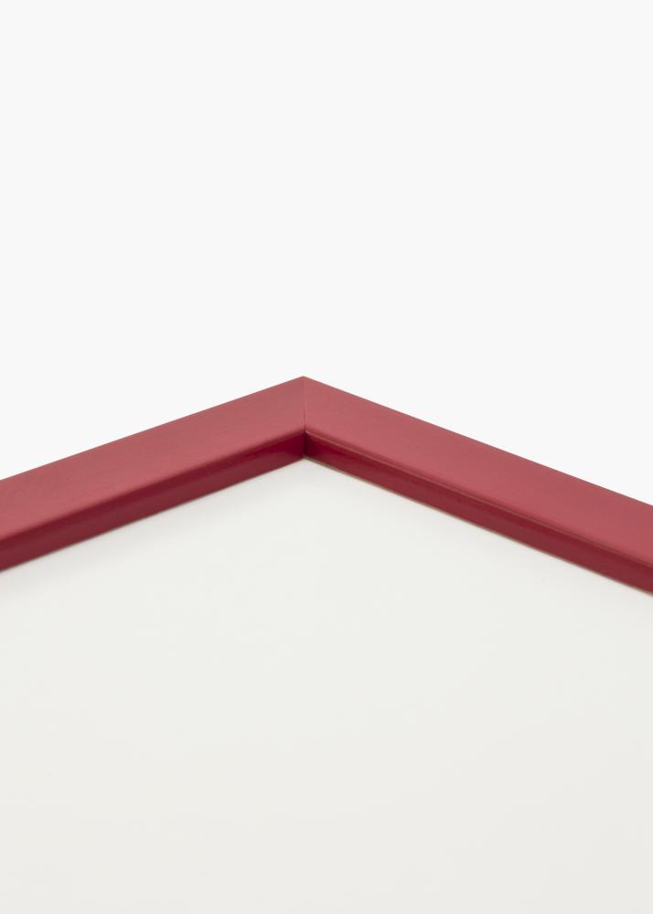 Cornice Edsbyn Rosso 50x70 cm - Passe-partout Nero 40x60 cm