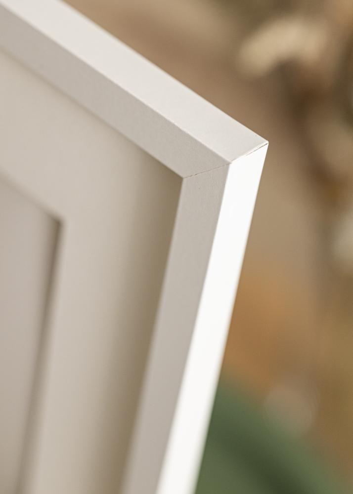 Cornice Trendy Bianco 45x60 cm - Passe-partout Bianco 30x45 cm