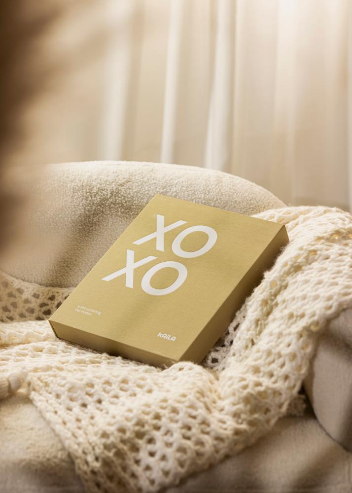 KAILA XOXO Vanilla - Coffee Table Photo Album (60 Pagine nere / 30 fogli)