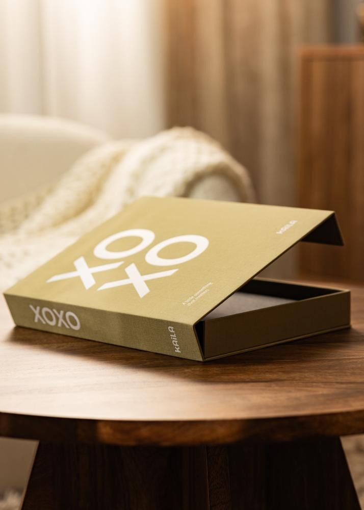 KAILA XOXO Vanilla - Coffee Table Photo Album (60 Pagine nere / 30 fogli)