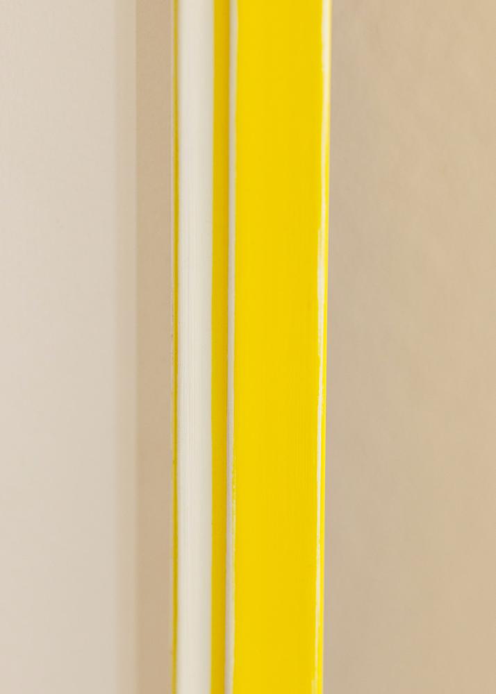 Cornice Diana Acrilico Giallo 40x50 cm