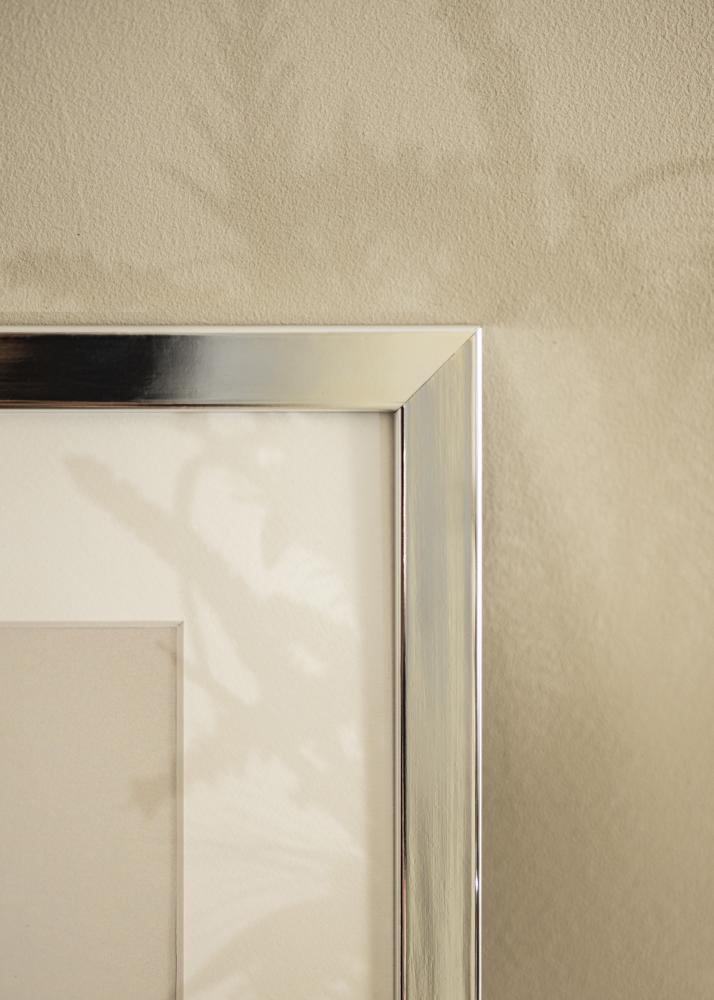 Cornice Devon Argento - Dimensioni personalizzabili