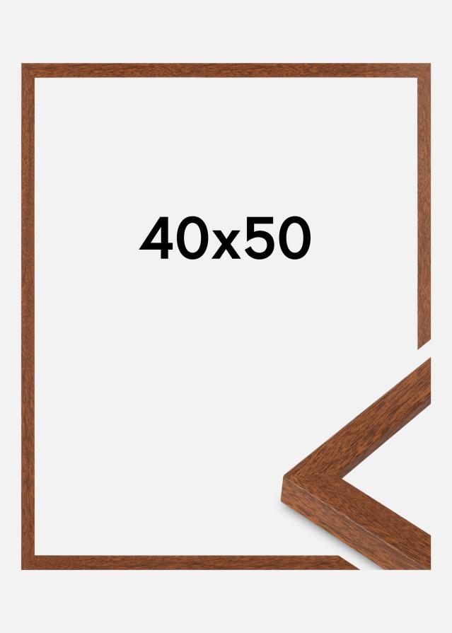 Cornice Modern Vetro Acrilico Warm Brown 40x50cm