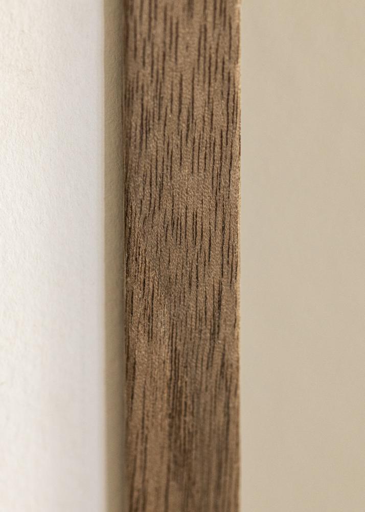 Cornice Soul Walnut Veneer Vetro acrilico 60x80 cm