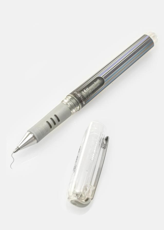 Pentel K230-ZO - Metallico Argento Penna per album - 1 mm