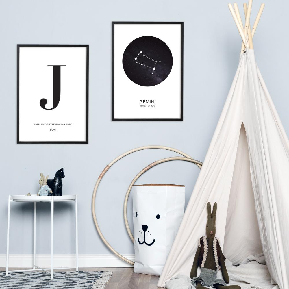 Letter J Poster