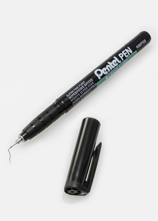 Pentel NMF50 - Nero Penna per album - 0,5 mm