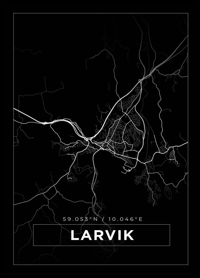 Mappa - Lavrik - Poster nero