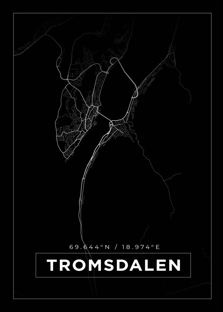 Mappa - Tromsdalen - Poster nero