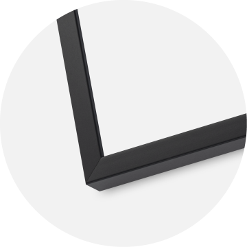 Cornice E-Line Nero 50x70 cm - Passe-partout Bianco 40x60 cm