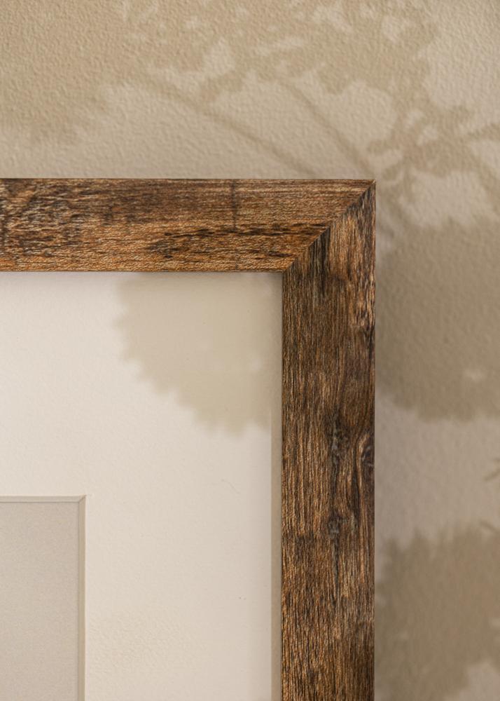 Cornice Fiorito Vetro acrilico Washed Oak 42x59,4 cm (A2)