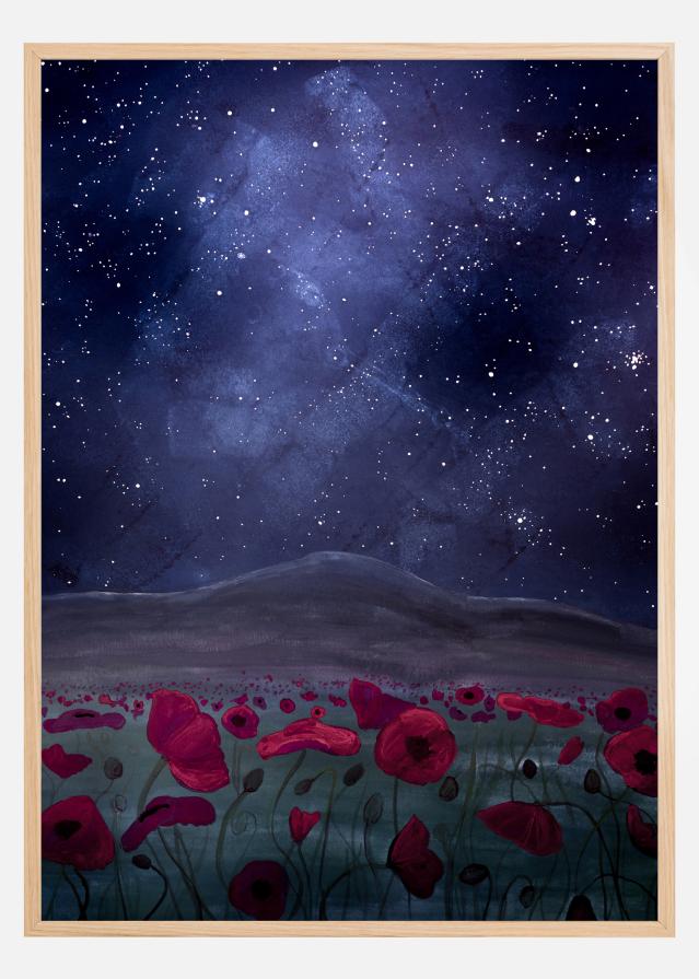 The poppyfield Poster