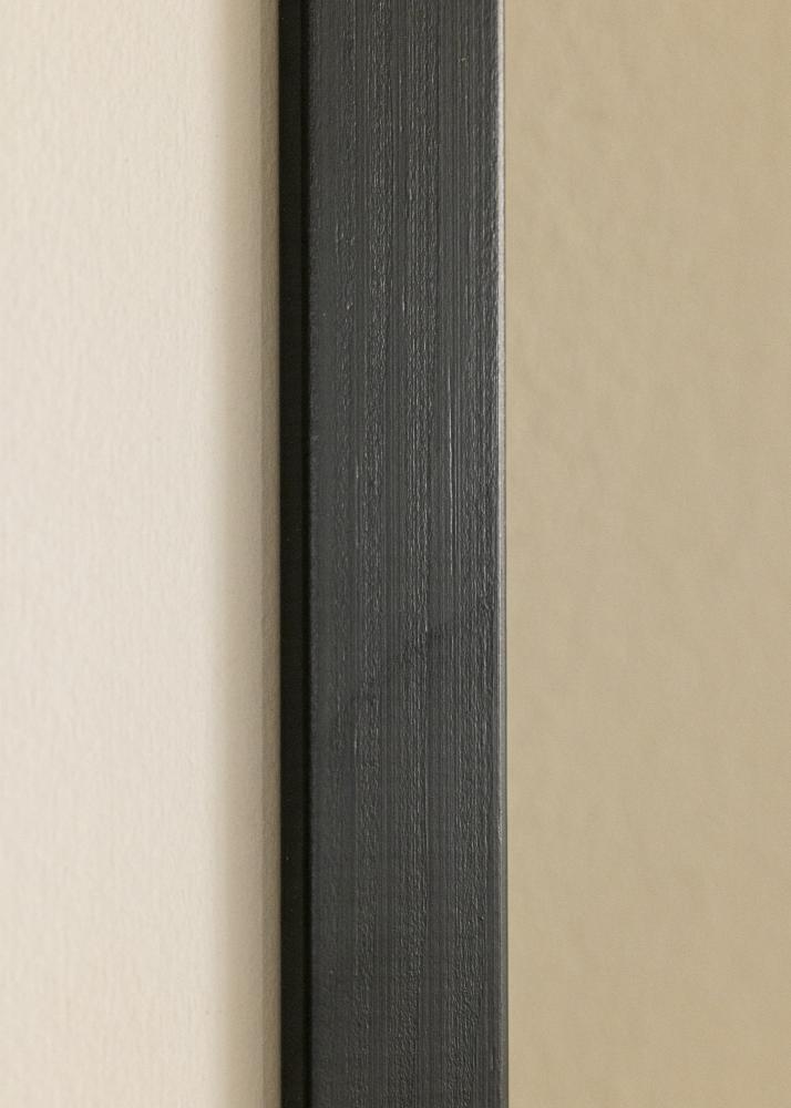 Cornice Trendline Nero 50x70 cm - Passe-partout Bianco 16x24 inches