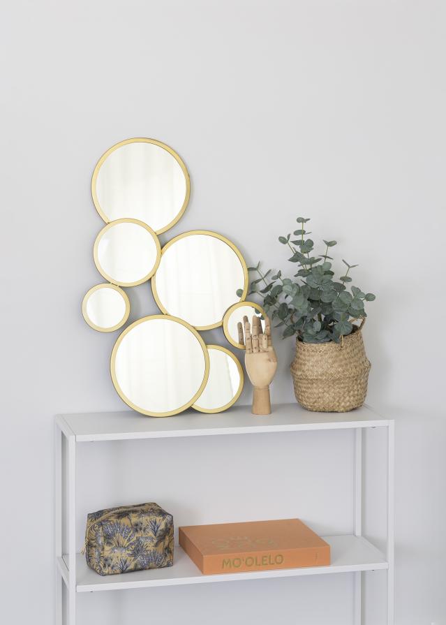 KAILA Specchio Bubbles - Oro 72x43 cm