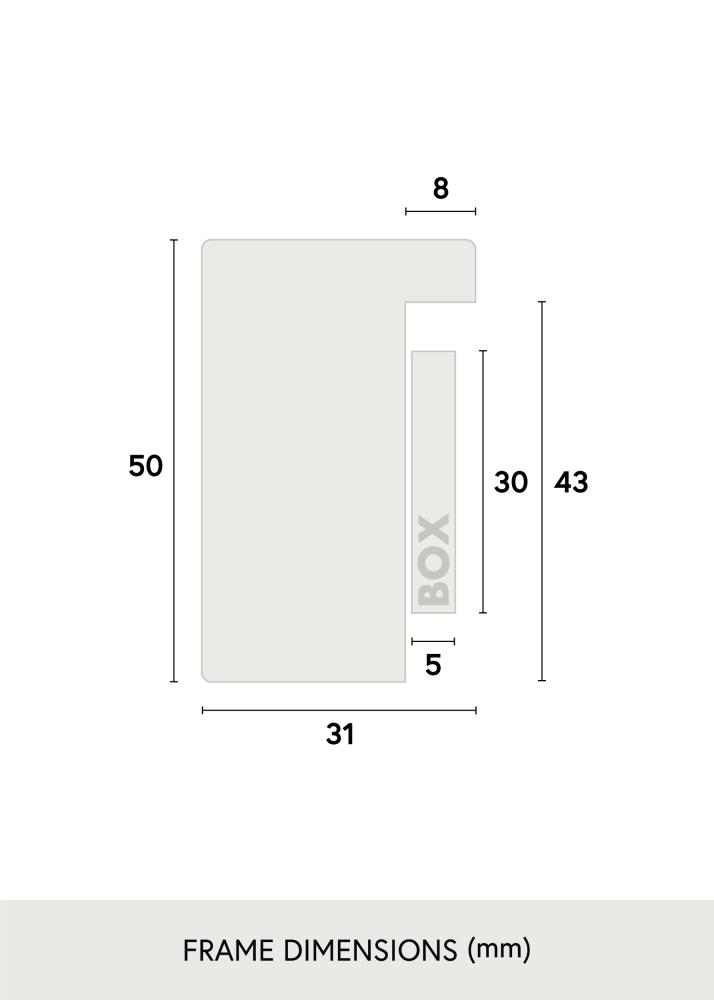 Cornice Ullvi Argento - Dimensioni personalizzabili