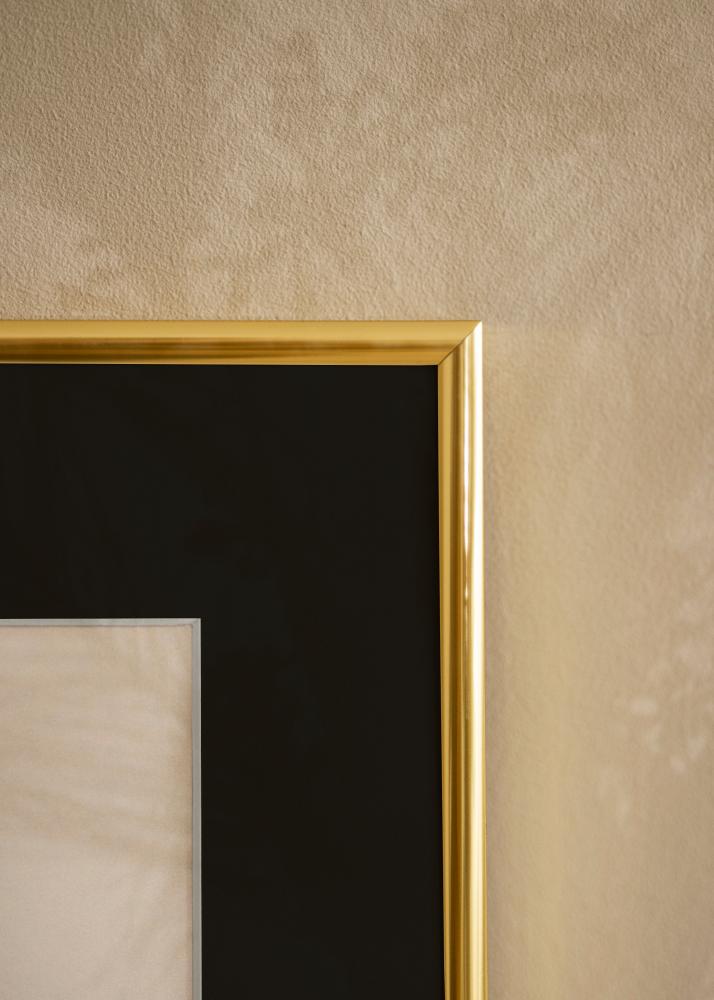 Cornice Victoria Oro 50x70 cm - Passe-partout Nero 40x60 cm