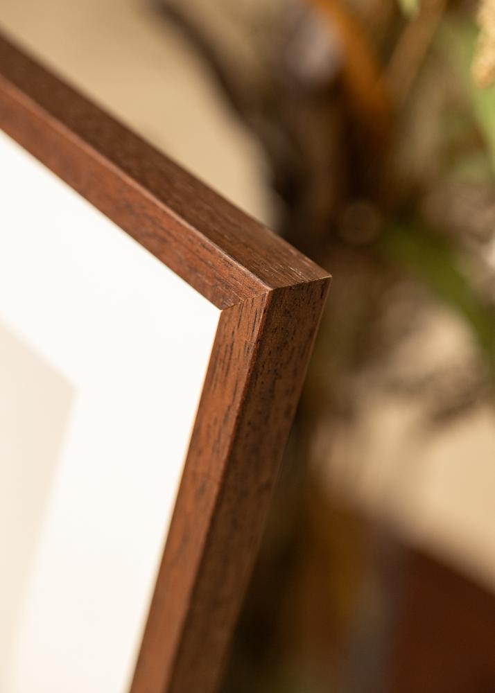 Cornice Ares Vetro Acrilico Teak 50x65 cm