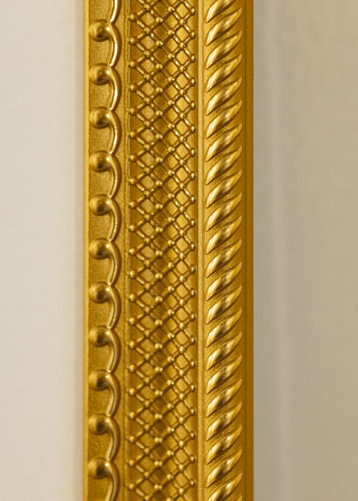 Cornice Lattice Vetro Acrilico Oro 20x30 cm