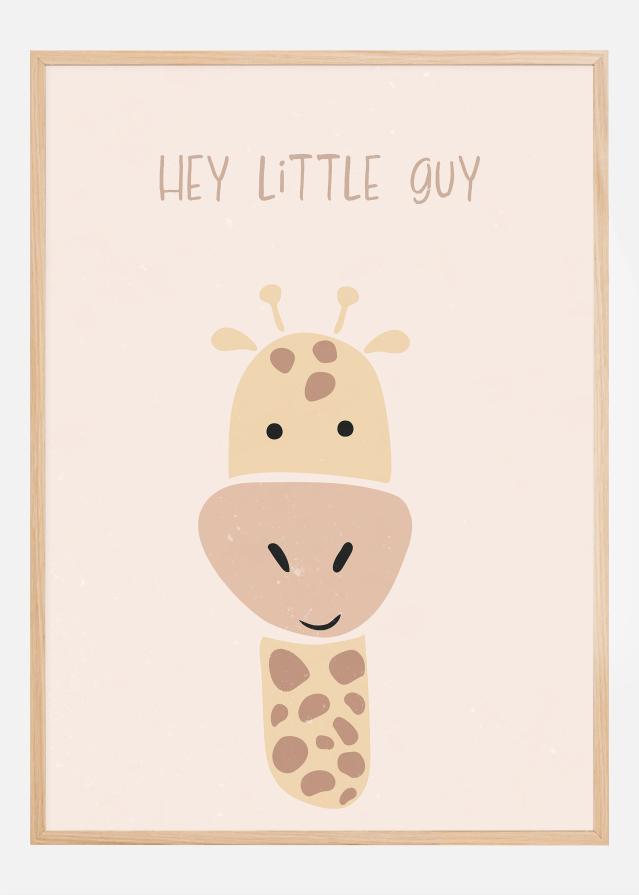 Giraffe nursery Poster