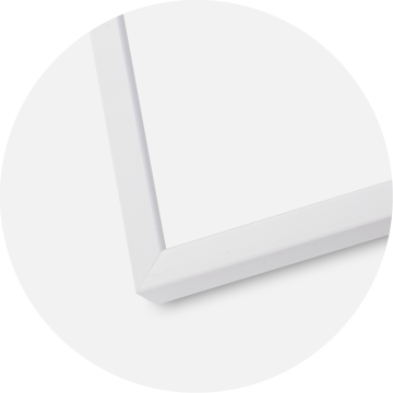 Cornice E-Line Wide Bianco 70x100 cm - Passe-partout Bianco 60x90 cm