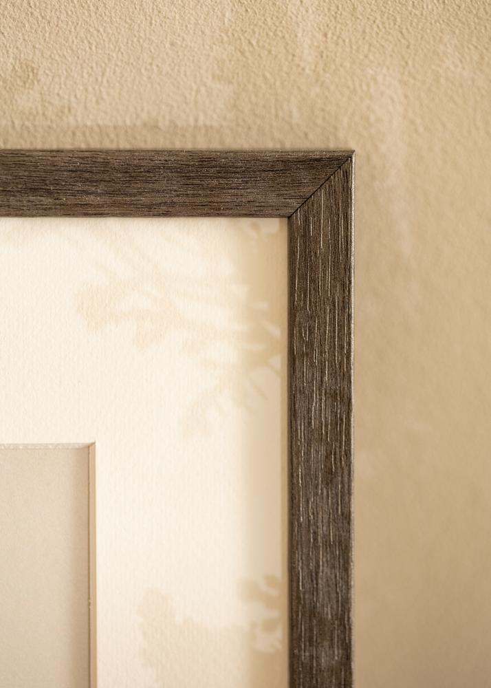 Cornice Ares Vetro Acrilico Grey Oak 50x65 cm