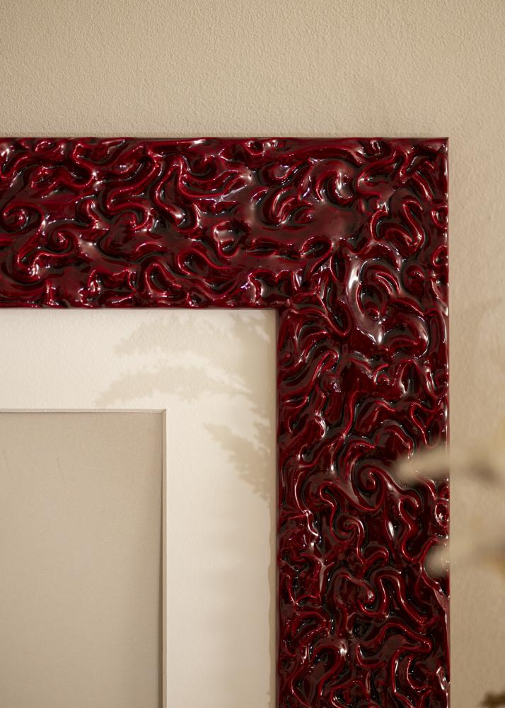 Cornice Westminster Rosso - Dimensioni personalizzabili