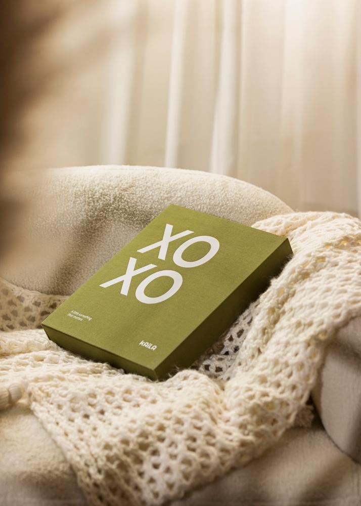 KAILA XOXO Olive - Coffee Table Photo Album (60 Pagine nere / 30 fogli)