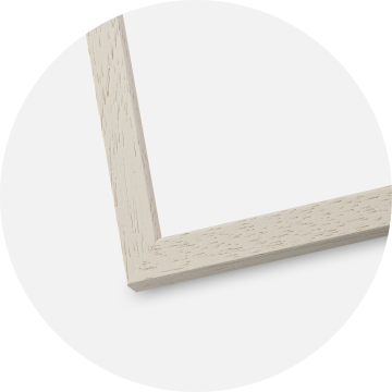 Cornice Edsbyn Sand 45x60 cm - Passe-partout Bianco 35x50 cm